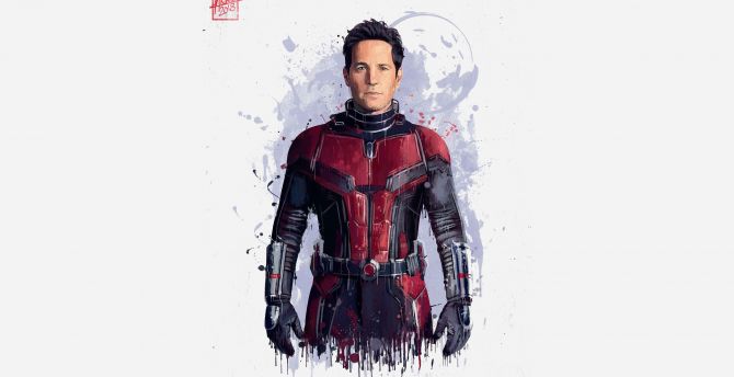 Ant-man, Avengers: infinity war, artwork, 2018 wallpaper