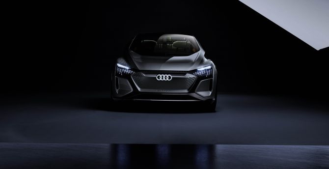 Audi AI:ME Concept, car, black, 2019 wallpaper