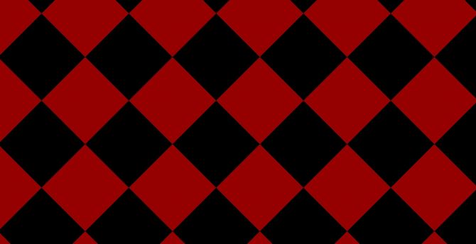 Squares, red-black, abstract wallpaper
