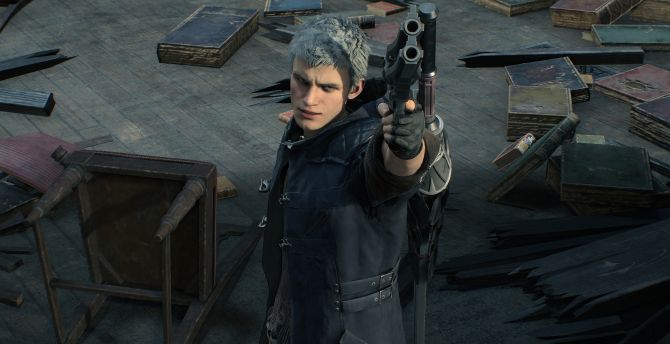 Devil May Cry 5, video game, Nero wallpaper