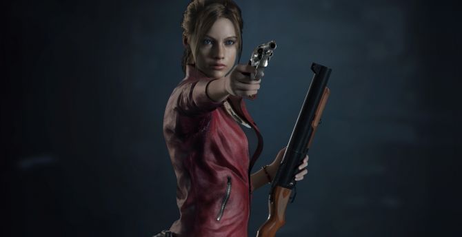 Resident Evil 2, video game, Claire Redfield wallpaper