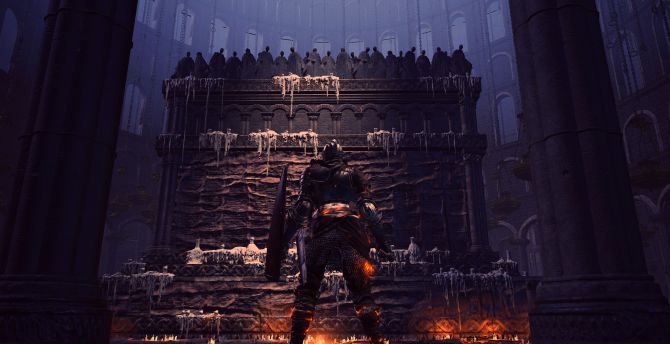 Warrior, video game, Dark Souls wallpaper