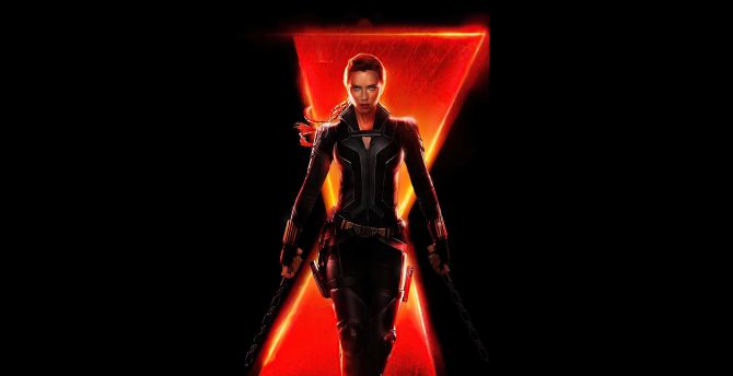Scarlett Johansson Black Widow 2021 4K Ultra HD Mobile Wallpaper