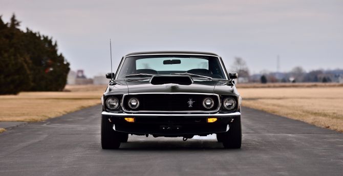Ford Mustang Boss 429 Fastback, 1969, muscle car wallpaper