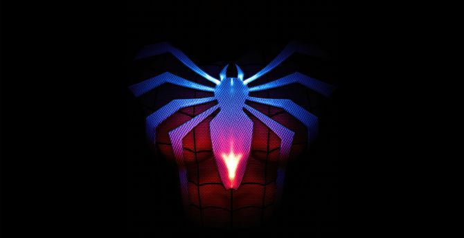 Marvel's Spiderman Remastered, game logo, video game wallpaper