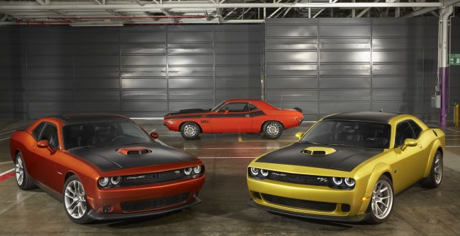 Cars, Dodge Challenger wallpaper