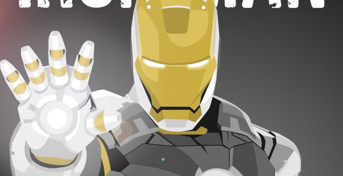 Iron man, superhero, artwork wallpaper