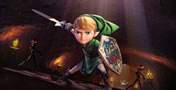 Video game, The Legend of Zelda, Link, the warrior wallpaper