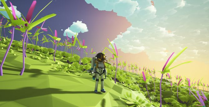 Landscape, video game, Astroneer, 2016 wallpaper