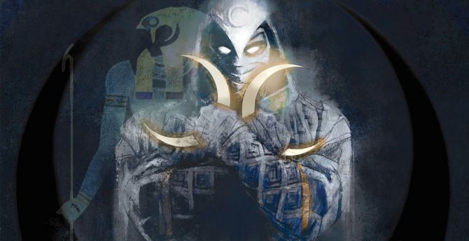 Moon Knight, Empire Cover, Marvel series, art wallpaper