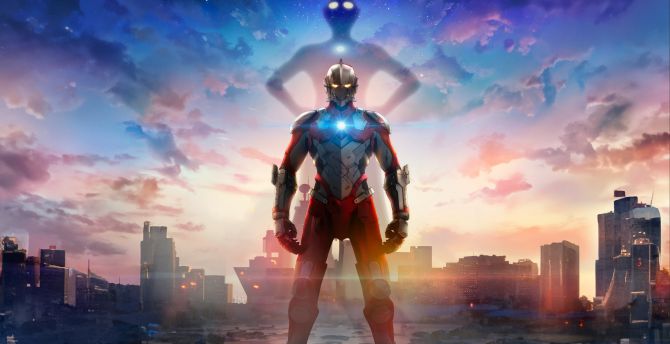 Ultraman, Netflix 2023, giant robot wallpaper