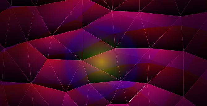Purple-blue triangles, geometrical pattern, abstract wallpaper