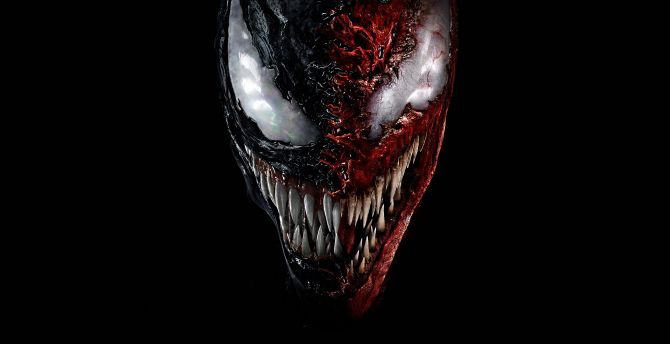2021 movie, Venom: Let There Be Carnage, face-off, venom, carnage wallpaper