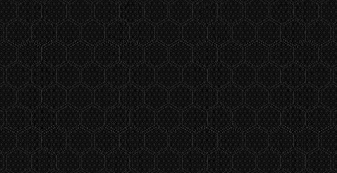 Dual hexagons, pattern, dark dots wallpaper