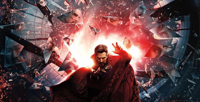 Doctor Strange in the Multiverse of Madness, movie poster, 2022 wallpaper