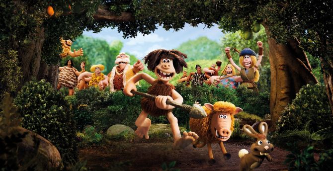 Early man, animation movie, 2018 wallpaper