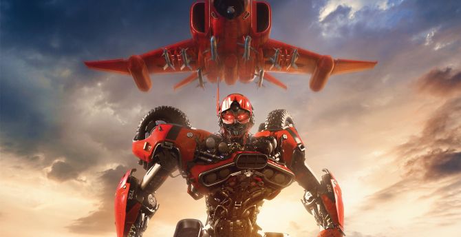 Shatter Decepticon, Bumblebee, robot, aircraft, 2019 wallpaper