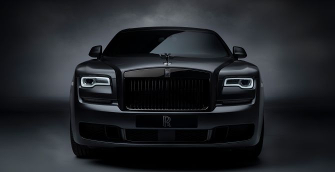 Rolls-Royce Ghost Black Badge, front, 2019 wallpaper