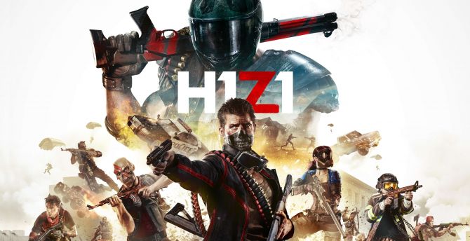Video game, H1Z1 Survival game, 2018 wallpaper