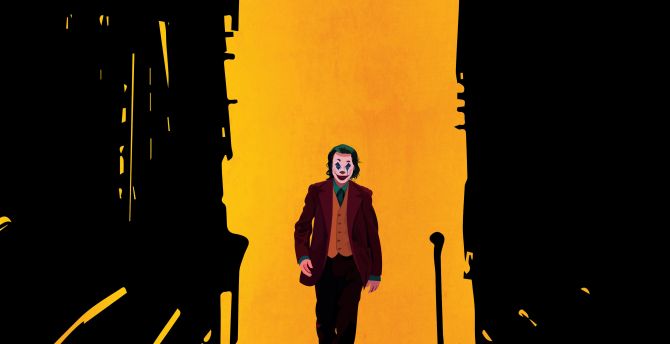 Fan art, Joker, 2020 movie wallpaper
