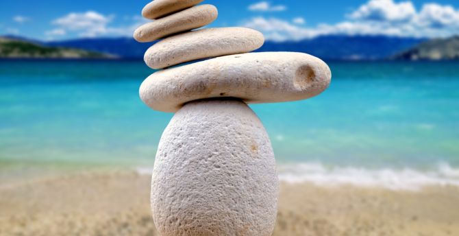 Stones, balance, zen, medication, calm wallpaper