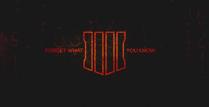 Call of Duty: Black Ops 4, poster, 2018, minimal wallpaper