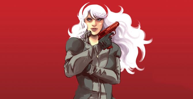 Codename Baboushka: Conclave of Death, soldier, white hair wallpaper