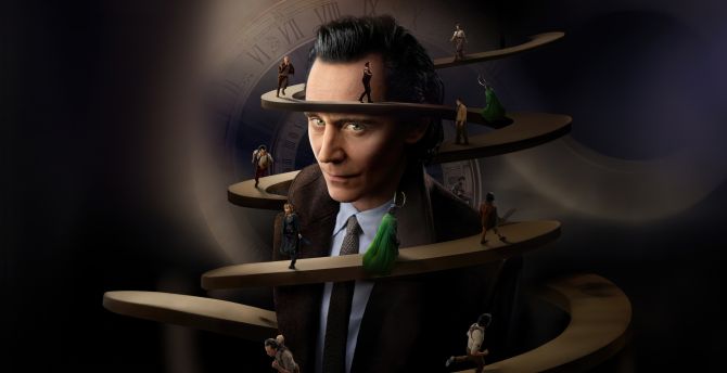 2023 TV show, Loki season 2, poster wallpaper