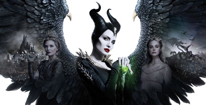 Movie, fantasy movie, witch, Maleficent: Mistress of Evil wallpaper