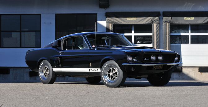 Carbon black, Shelby GT500, Ford wallpaper