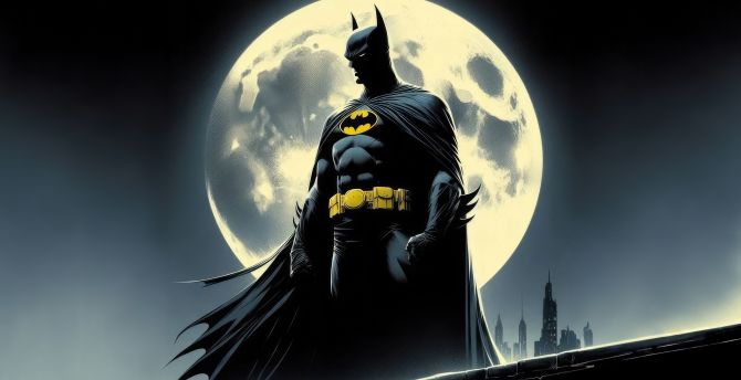 Wallpaper batman symphony, animation desktop wallpaper, hd image ...