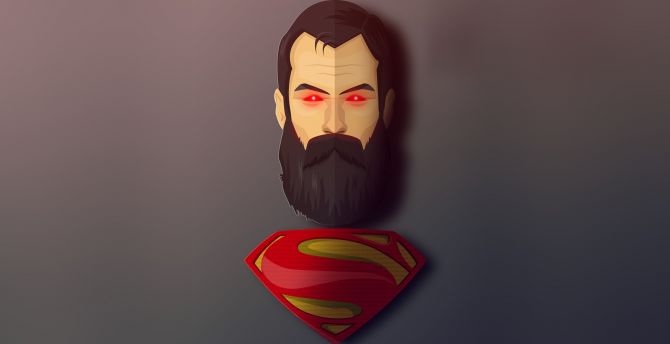 Wallpaper beard, superhero, artwork, superman desktop wallpaper, hd image,  picture, background, f92cd4 | wallpapersmug