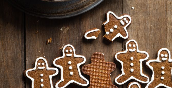 Cookies, holiday wallpaper