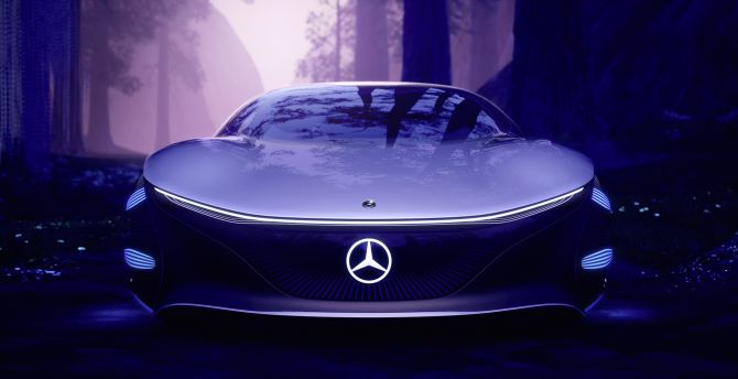 Mercedes-Benz VISION AVTR, car, 2020 wallpaper