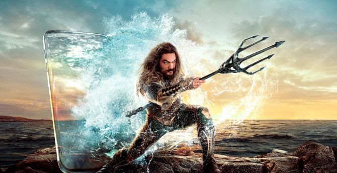 Aquaman, Jason Momoa, justice league, movie, 2018 wallpaper