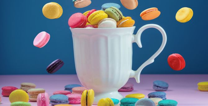 Desktop wallpaper sweets, colorful