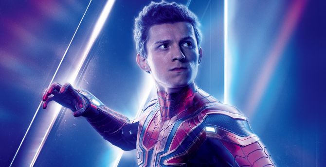 Spiderman, superhero, movie, Avengers: infinity war wallpaper