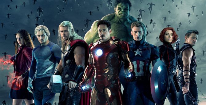 Avengers: age of ultron, superheroes, movie, poster wallpaper
