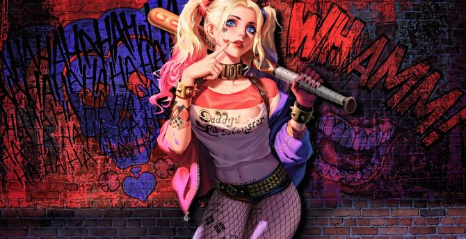 50 Harley Quinn Suicide Squad Wallpapers  WallpaperSafari