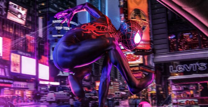Spider-Man: Into the Spider-Verse, movie, artwork wallpaper