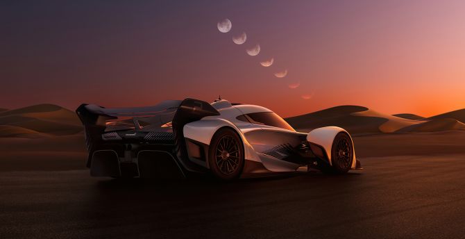 2022 McLaren Solus GT supercar, off-road wallpaper