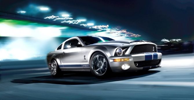 Ford Mustang Shelby GT500, sports, muscle car, 2018 wallpaper
