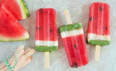 Watermelon, candies, summer