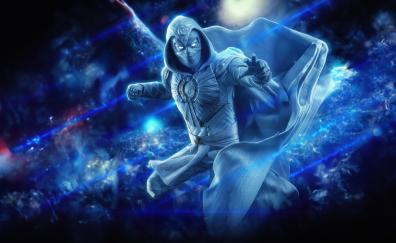 Moon Knight, superhero of night, Egypt's god power