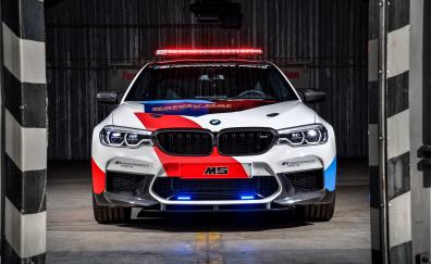 BMW M5 MotoGP Safety Car, 2018, front