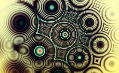 Circles, abstract, fractal