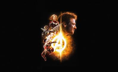 Avengers 4, superheroes, poster