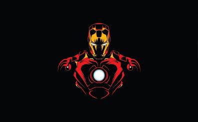 Hero, Iron man, minimalist