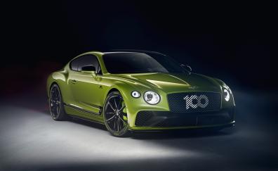 Car, luxurious car, 2019 Bentley Continental GT