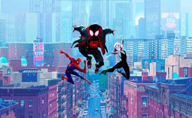 Movie, fan art, Spider-Man: Into the Spider-Verse